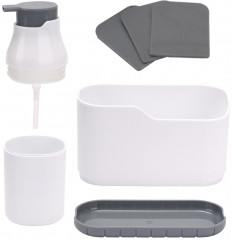 Набор кухонный с диспенсером и отсеками для хранения - Фото 4