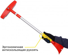 Щетка от снега и льда со скребком - Фото 2