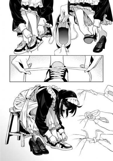 MAID SKATER. Горничные на скейтах