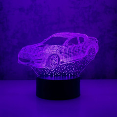 Ночник-светильник 3D детский светодиодный «Авто» - Фото 11