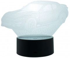 Ночник-светильник 3D детский светодиодный «Авто» - Фото 12