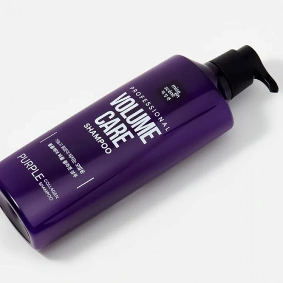 Шампунь для придания объема «Professional Volume Care Purple Collagen Shampoo»