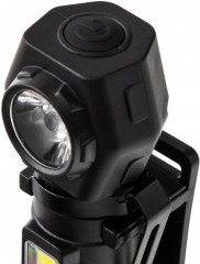 Фонарь налобный аккумуляторный LOE502-C1 Black - Фото 6