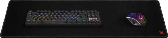 Коврик для мышки игровой Defender Black Ultra One