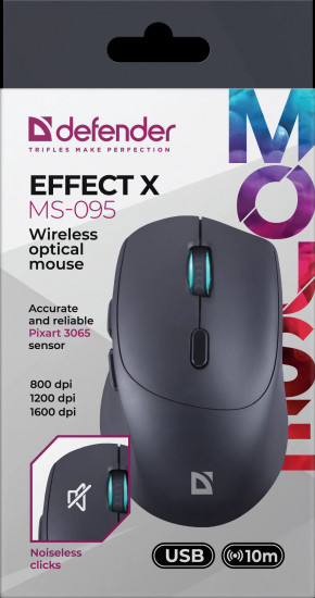 Мышь беспроводная Defender Effect X MS-095