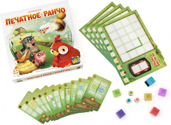 Игра настольная «Печатное ранчо»