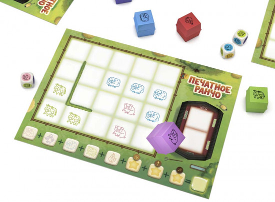 Игра настольная «Печатное ранчо»