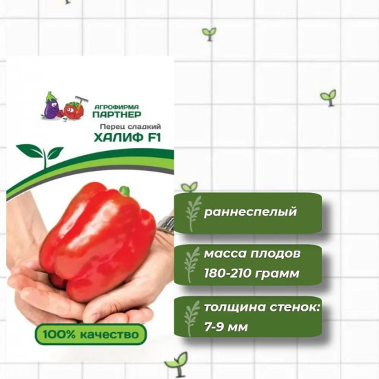 Перец сладкий «Халиф F1»