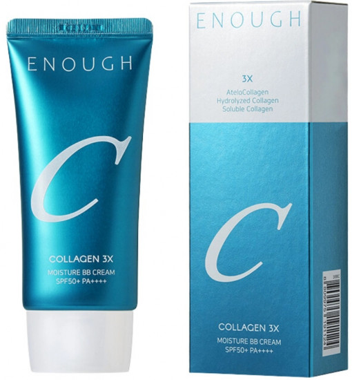 BB-крем для лица с коллагеном «Collagen 3x moisture BB Cream SPF50+ PA++++»