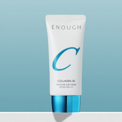 Крем для лица солнцезащитный с коллагеном «Collagen 3X Moisture Sun Cream SPF50+ PA++++» - Фото 1