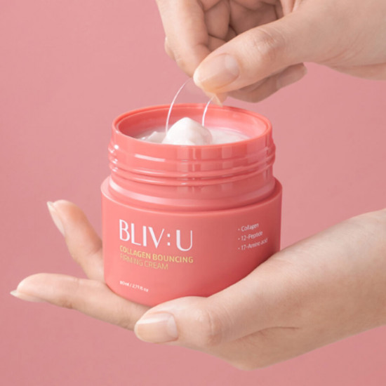 Крем коллагеновый для тургора кожи с пептидами «Collagen Bouncing Firming Cream»