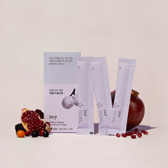 Набор стиков-желе коллагеновых низкомолекулярных «Aronia Vinegar Low Molecular Collagen»