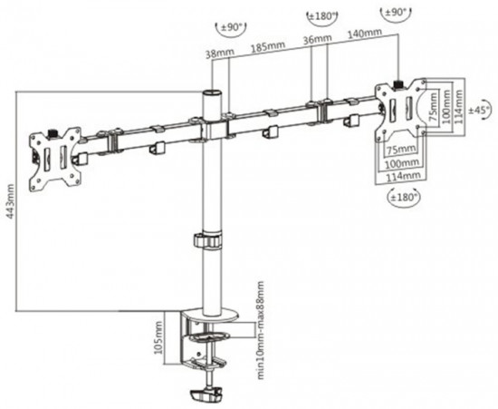 Кронштейн LDT12-C024N