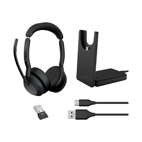Гарнитура Jabra	Evolve2 55, Link380a MS Stereo Stand