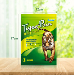Набор обезболивающих пластырей с тигровым бальзамом «Tiger Relief Patch» - Фото 1