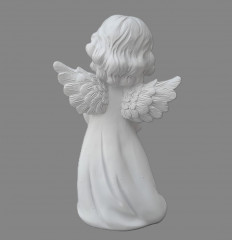 Статуэтка «Ангел белый с сердцем в руках» - Фото 4