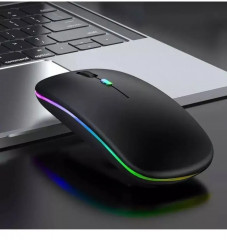 Мышь беспроводная бесшумная с подсветкой - Фото 2