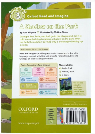 Oxford Read and Imagine 3. A shadow on the park