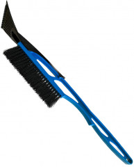 Щетка-сметка для снега со скребком - Фото 1