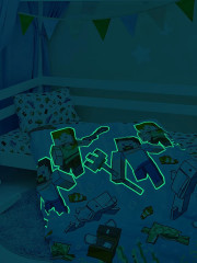 Комплект постельного белья «Подводный майнкрафт» - Фото 4