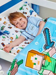 Комплект постельного белья «Подводный майнкрафт» - Фото 8