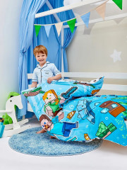 Комплект постельного белья «Подводный майнкрафт» - Фото 10