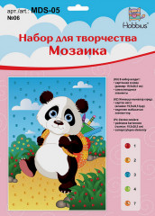 Набор для творчества «Мозаика. Панда» - Фото 1