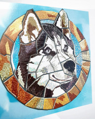 Набор для творчества «Аппликация. Хаски» - Фото 4