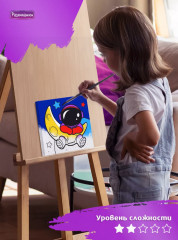 Картина по номерам «Космонавт» - Фото 3