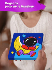 Картина по номерам «Космонавт» - Фото 6