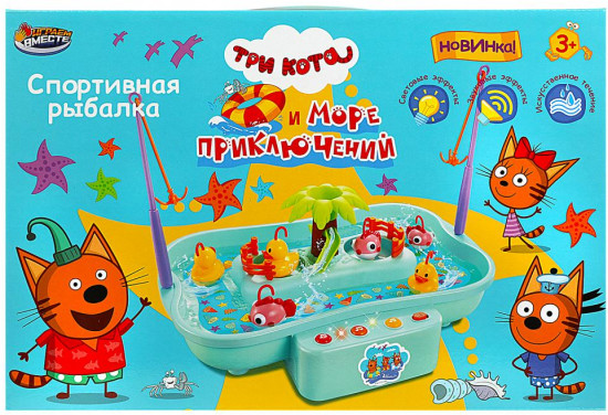 Набор игровой «Три кота и море приключений»