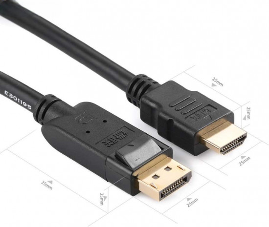 Кабель Ugreen DisplayPort — HDMI DP101