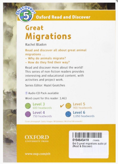 Oxford Read and Discover 5. Great Migrations