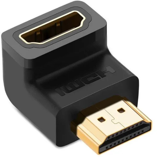 Переходник Ugreen HDMI(f) - HDMI(m) 90° HD112