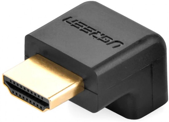 Переходник Ugreen HDMI(f) - HDMI(m) 90° HD112