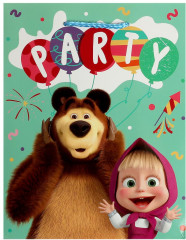 Пакет подарочный «Маша и Медведь» - Фото 1