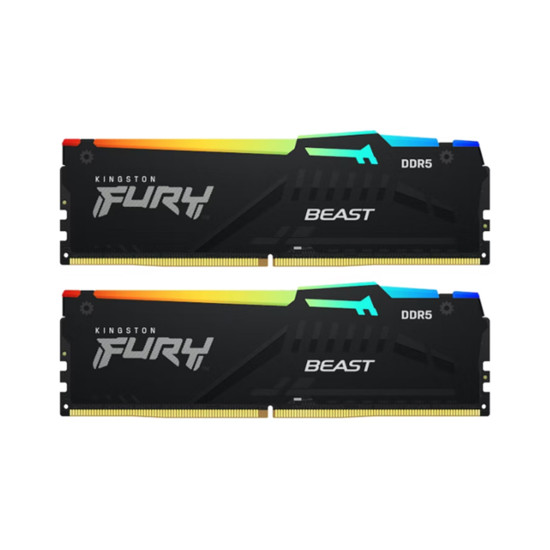 Комплект модулей памяти Fury Beast KF552C36BBEAK2-16 DDR5 16GB (Kit 2x8GB) 5200MHz