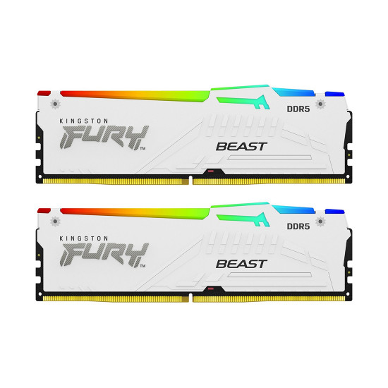 Комплект модулей памяти FURY Beast RGB XMP KF552C40BWAK2-32 DDR5 32GB (Kit 2x16GB) 5200