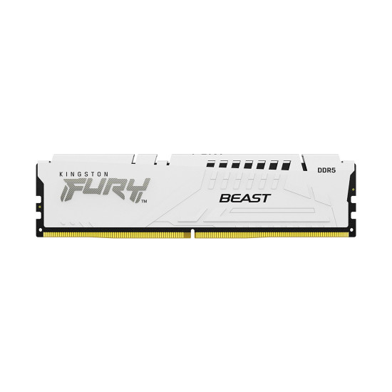 Комплект модулей памяти FURY Beast White XMP KF552C40BWK2-32 DDR5 32GB (Kit 2x16GB) 5200MHz