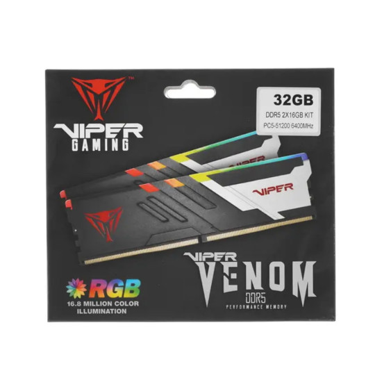 Комплект модулей памяти PVVR532G640C32K 32GB (Kit 2x16GB)