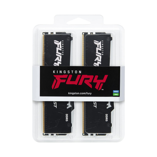 Модуль памяти FURY Beast Black RGB KF552C36BBEA-16 DDR5 16GB 5200MHz