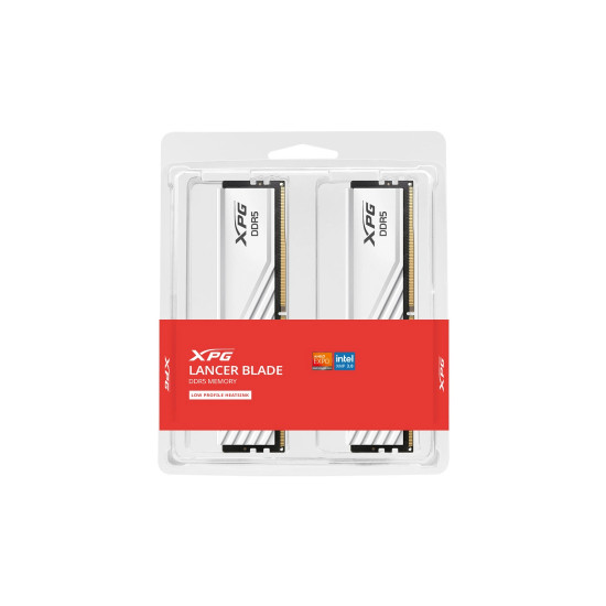 Комплект модулей памяти ADATA XPG Lancer Blade AX5U6000C3016G-DTLABWH DDR5 32GB (Kit 2x16GB) 6000MHz