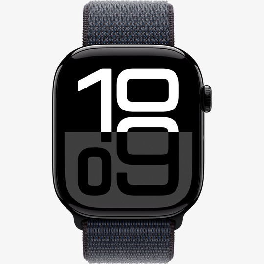 Смарт-часы Watch Series 10 GPS 46mm Jet Black Aluminium Case with Ink Sport Loop