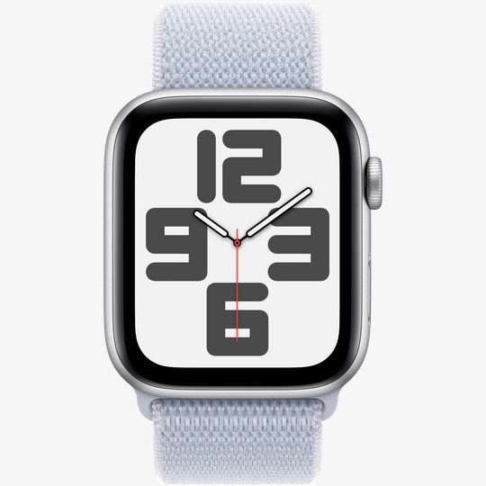 Смарт-часы Watch SE GPS 40mm Silver Aluminium Case with Blue Cloud Sport Loop