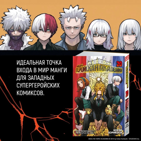 Моя геройская академия. Книга 20. Битва беспричудного