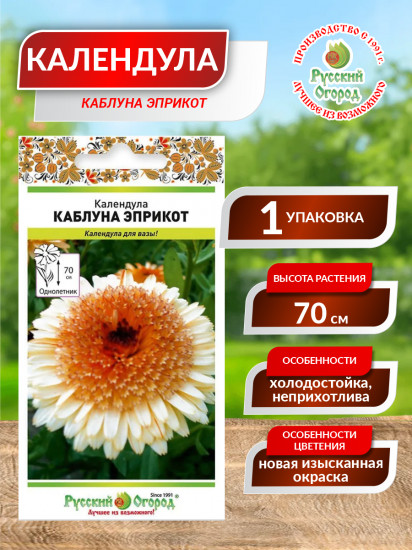 Календула «Каблуна Эприкот»