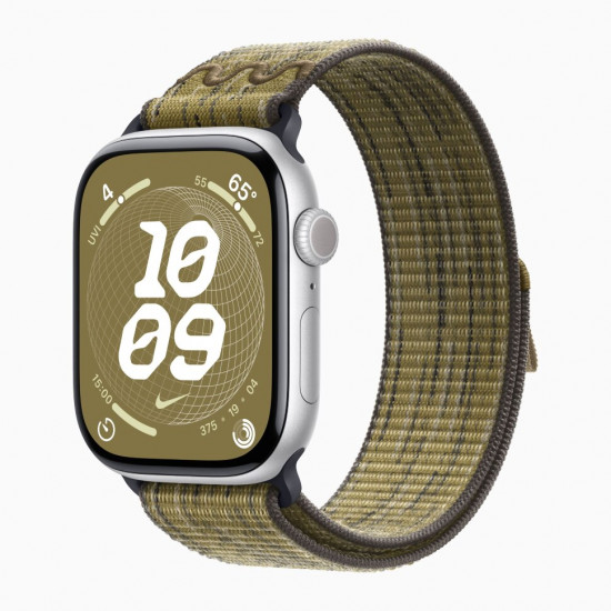 Ремешок для Apple Watch 42mm Green/Grey Nike Sport Loop