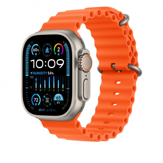 Ремешок для Apple Watch 49mm Orange Ocean Band
