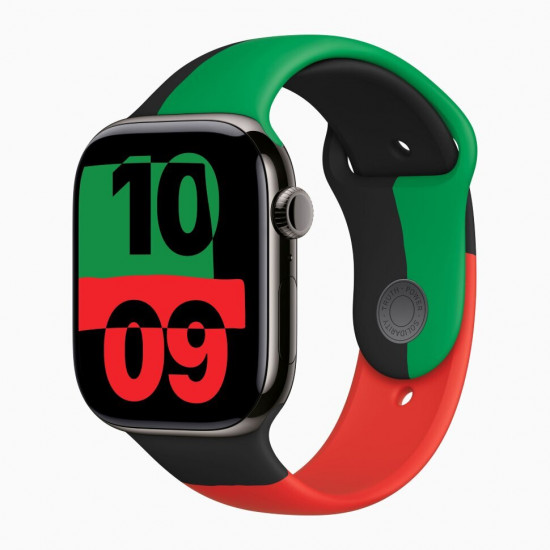 Ремешок для Apple Watch 44mm Black Unity Sport Band - S/M