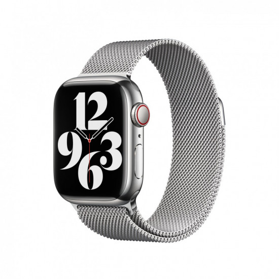 Ремешок для Apple Watch 41mm Silver Milanese Loop